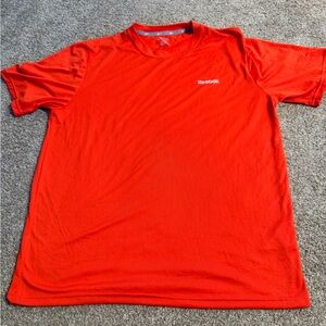 Orange Reebok Short-Sleeve Performance Tee Shirt Large